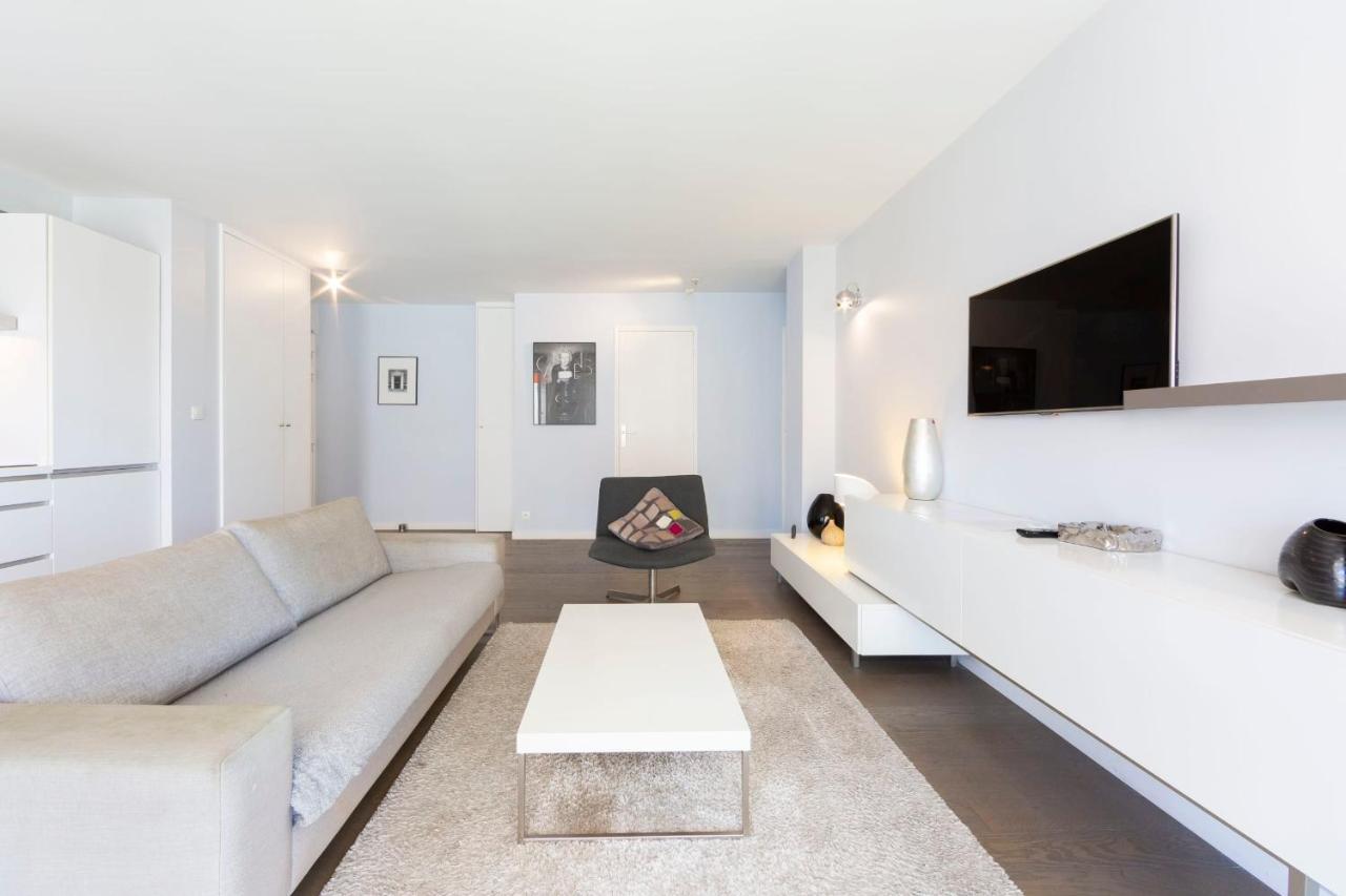 Modern Apartment 2 Bedrooms Quiet Terrace In A Palm Beach Area, 30 Meters From Seaside Cannes Eksteriør bilde