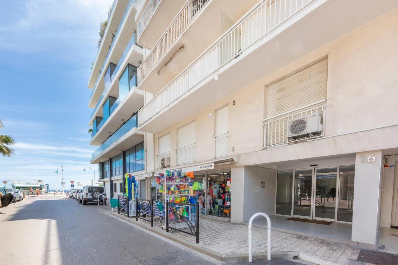 Modern Apartment 2 Bedrooms Quiet Terrace In A Palm Beach Area, 30 Meters From Seaside Cannes Eksteriør bilde